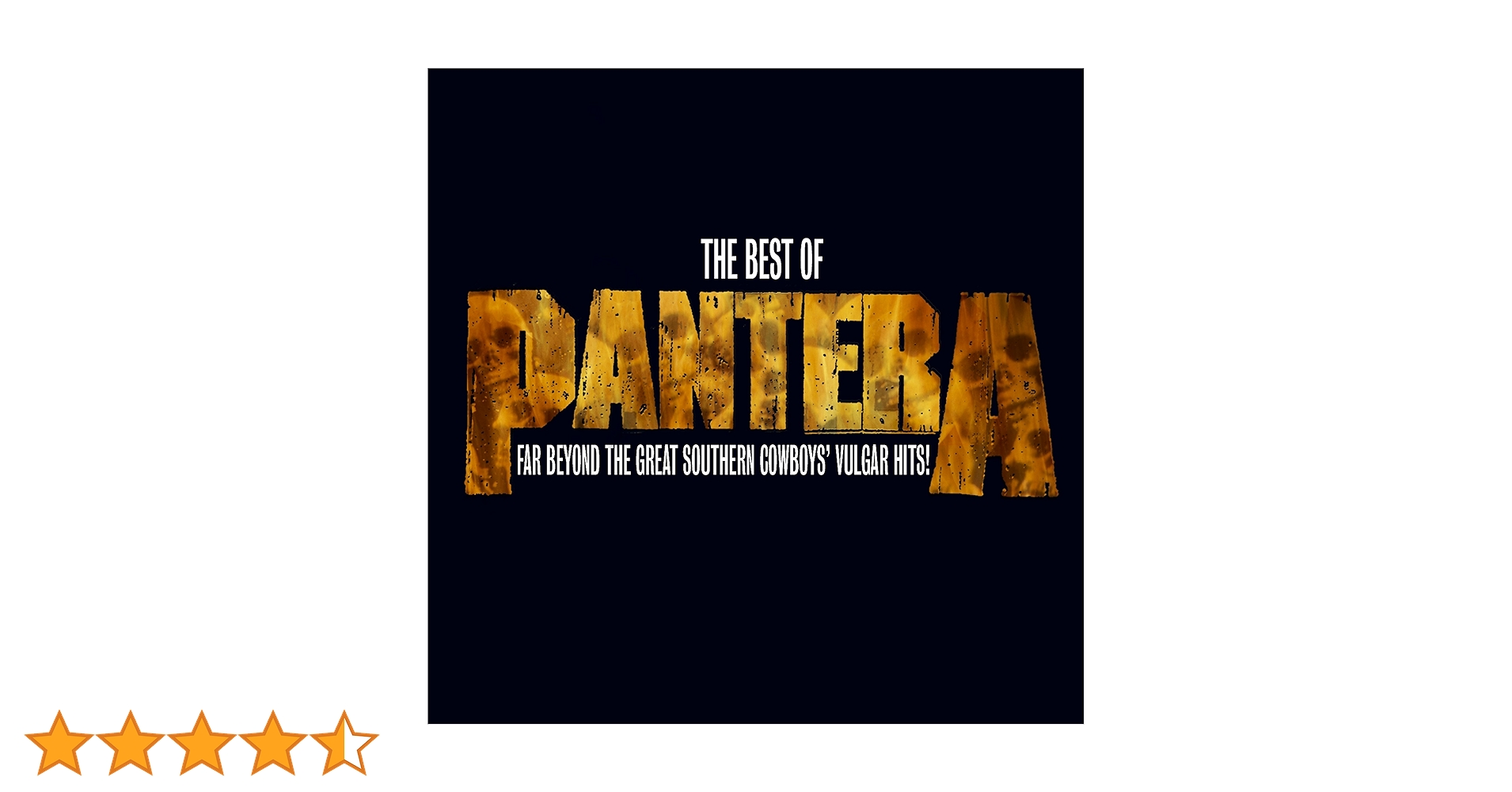 Amazon.co.jp: Best of Pantera: Far Beyond the Great Southern